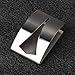 SUMAJU 2 Pieces Self Adhesive Stainless Steel Modern Silver Towel Hooks, 2 Hooks, 2.5 lbs Max Weight, Rust Resistant, Wall Mount, Kitchen & Bathroom