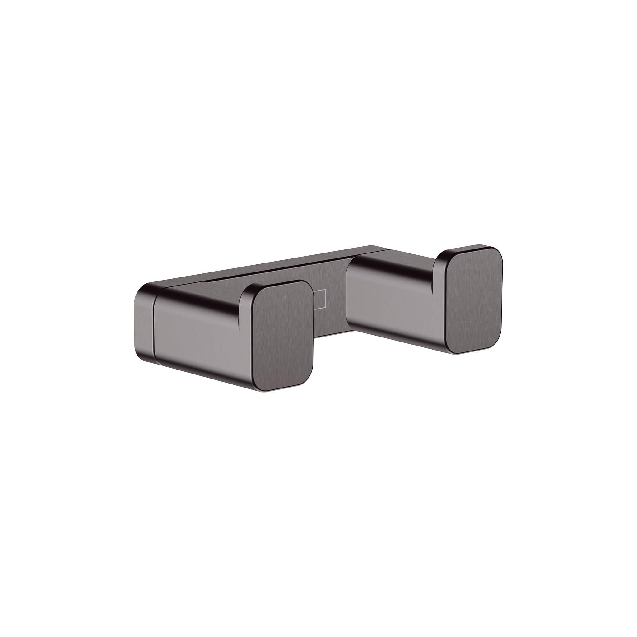 hansgrohe AddStoris Towel hook double, brushed black chrome, 41755340