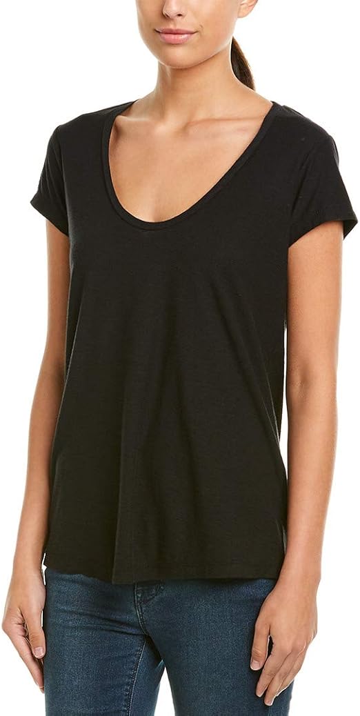 James Perse Women's Deep VNeck Tee Amazon.ca Clothing & Accessories