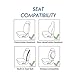 West Coast Auto Baja Blanket Bucket Seat Cover for Car, Truck, Van, SUV - Airbag Compatible (2PCS National)