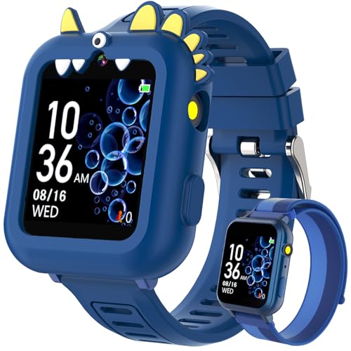 Cosjoype Smart Watch for Kids Age 4-12, 39 Games Touchscreen Boys Watch with Camera Music Player Pedometer Flashlight, Kids Toys Christmas Birthday Gifts for Boys Girls Age 5 6 7 8