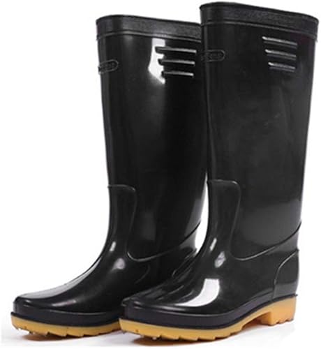 Amazon イグル メンズ レインシューズ レインブーツ 24 5 27 5cm 長靴 男性 ロング 長靴 防滑 頑丈 丈夫 野外作業 梅雨 農作業 防水 滑り止め 通勤 通学 作業靴 雨靴 おしゃれ 大きいサイズ ロングレインブーツ 痛くない 耐摩耗 アウトドア