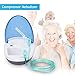Compact Vaporizer Compressor System Cool Mist Inhaler for Kids Adults with Full Mask Kit