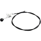 DONFON 60-522 Control Cable, 60522 Lawn Mower Throttle Control Cable | compatible with replacement 121223, 121223MA, 21223, 21223PA, M143338
