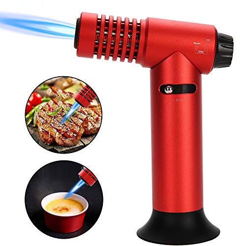Butane Torch, Keiyaloe Cooking Torch Lighter, Adjustable Flame(MAX 2500