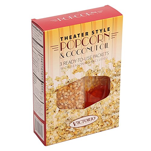 Theater Style Popcorn and Coconut Oil 3-Pack by VICTORIO VKP1169