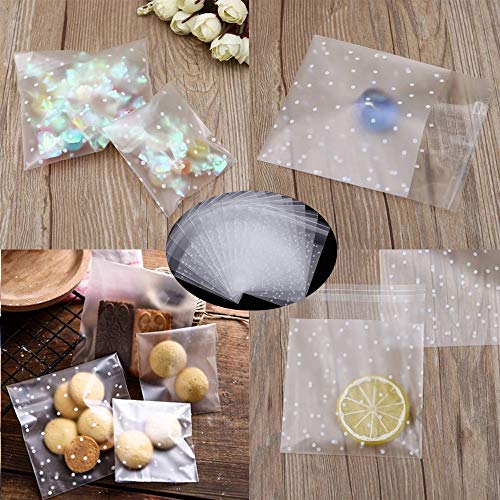 image for LiyuanQ Self Adhesive Treat Bag Cellophane Treat Bags Self-adhesive Se