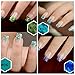 SaiDeng 12 Colors/Set 2g Holographic Laser Powder Nail Art Glitter Rainbow Pigment Manicure Chrome Pigments (1pcs)