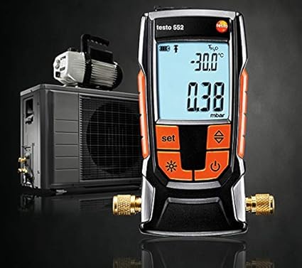 Amazon.com: Testo 552 - Digital Vacuum/Micron Gauge with Bluetooth (Part Number 0560 5522 01): Home Improvement