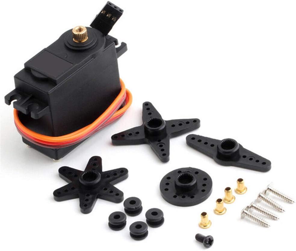 Beneficial MG995 360 High Torque Metal Gear RC Servo Motor Set for Boat Helicopter Car Kit