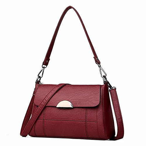 Alovhad Women Crossbody Bag Leather Purse Handbag Small Satchel Hobo Shoulder Bag