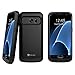 Samsung Galaxy S7 Battery Case: Stalion Stamina Rechargeable Extended 4500mAh Protective Power Cover Charging Case (Black Onyx)