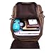 Toupons Small Canvas Backpack for Gilrs & Boys Kids School Rucksack (Black)