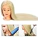 Neverland Beauty 26 Inch 30% Real Hair Hairdressing Cosmetology Training Head Blonde Mannequin Head Hairdresser Training Head w/Clamp For College and Professional Use #613