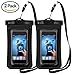 U-Tote Universal Waterproof Case, IPX8 Waterproof Phone Pouch Dry Bag for iPhone X/8/8plus/7/7plus/6s/6/6s plus Samsung galaxy S8 Plus/Note 8 6 5 4, Google Pixel HTC10 LG Sony MOTO up to 6.0