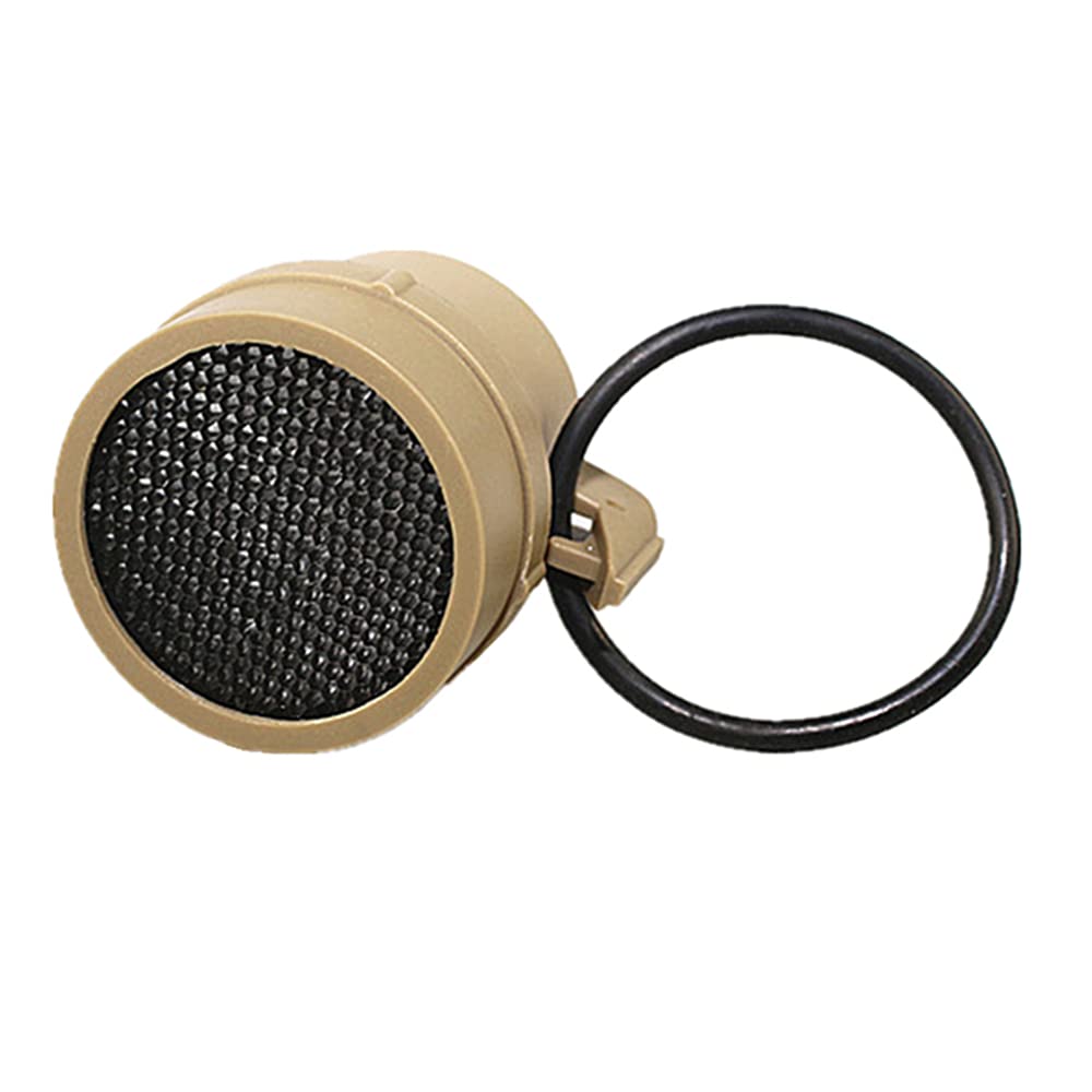 HWZ Scope Round Meshy Cover Kill Flash Anti-Reflection Device for ACOG 4 X 32 Scope Sand (sand)