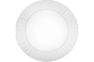 Party Essentials Deluxe Quality Hard Plastic 70 Count Round Party/Salad Plates, 7-1/2-Inch, Clear
