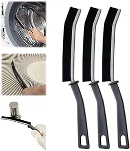 JOIEFIEX 3PCS Gap Cleaning Brush, White, Plastic