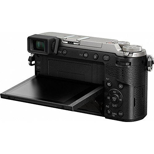 Panasonic-LUMIX-GX85-4K-Silver-Mirrorless-Interchangeable-Lens-Camera-w-12-32mm-Lens-64GB-SDXC-Memory-Card-Gadget-Bag-37mm-Filter-Kit-Wide-AngleTelephoto-LensCard-ReaderMini-Tripod-More