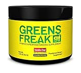 PHARMAFREAK - GREENS FREAK - 52G - USA - (Trial Size) - HYBRID SUPERFOOD GREENS SUPPLEMENT - Vanilla Chai - Designed for ATHLETES and LIFTERS