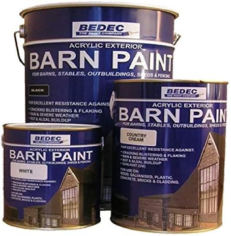 BedecBarn Paint - French Grey - Semi-Gloss - 5 litres