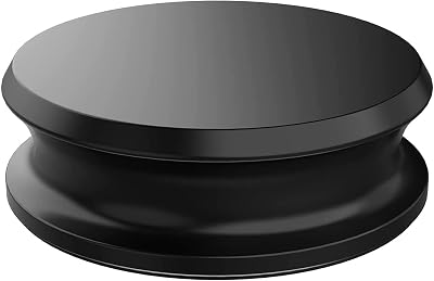 Record Weight Stabilizer by DIGITNOW,Aluminum Turntable Weight Clamps for Turntable Vinyl Disc LP Record Player,Low Profile to Fit Under The Dust Cover of Turntable (Black)
