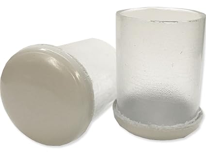 Chair Leg Floor Protector Clear Sleeve With Glide For Carpet 5 Sizes Available 1 Inch