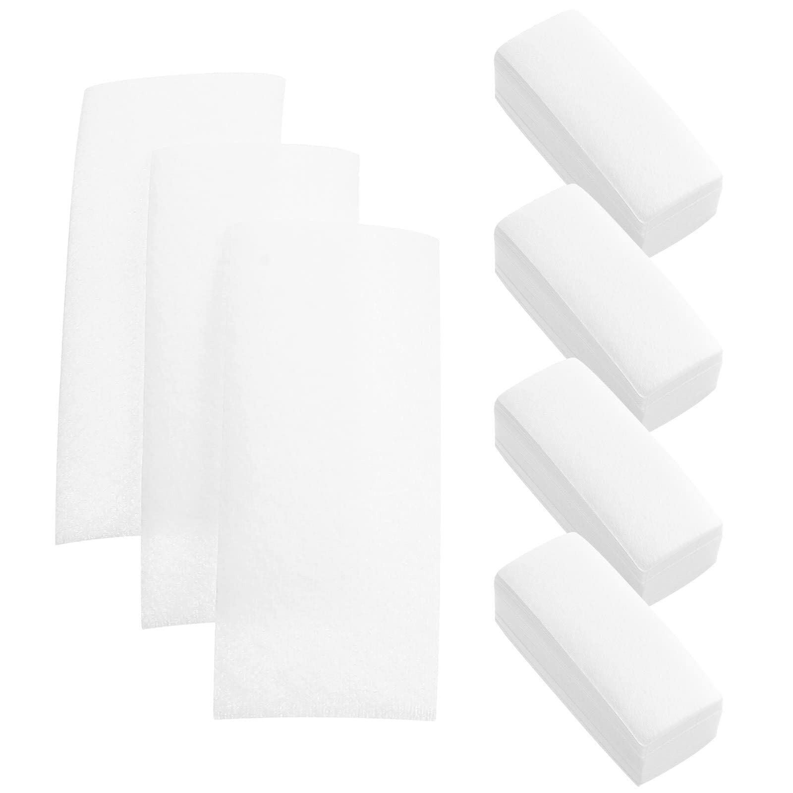 400pcs Wax Strips Non-Woven Epilating Bikini Wax Papers for Bikini, Arms, Legs, Underarm, Eyebrow Hair Removal