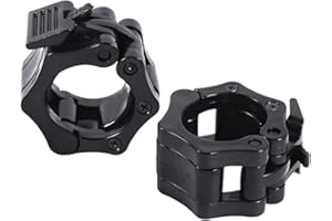 Barbell Clamps Collars Olympic Spinlock Dumbbell Clips Weight Lifting Bar Lock Quick Release Professional Barbell Buckle 1 Pa
