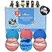 Sea Animal Bubble Bath Bomb for Kids with Surprise Toy Inside by Two Sisters Spa. Large 99% Natural Fizzy. Moisturizes Dry Sensitive Skin. Releases Color, Scent, and Bubbles.