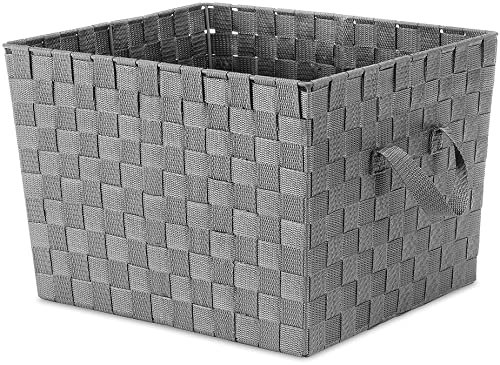 Whitmor INC Tragetasche, gewebt, 33 x 38,1 x 25,4 cm, Grau