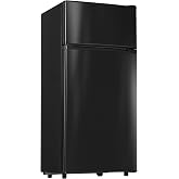 Manastin 4.5 Cu.Ft Mini Fridge Freezer for Dorm/Office, 2-Door, Quiet | 4.5 cu ft mini fridge with separate freezer, quiet 38