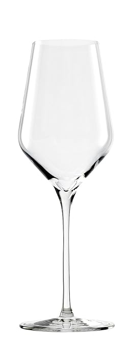Stölzle Lausitz Weißweingläser Quatrophil 404ml, 6er Set, wie mundgeblasen, Premiumqualität, spülmaschinenfest