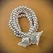 5 Pc Stretch Vintage Ivory Faux Pearl Bracelet, Wedding, Bridal Party, Bridal Jewelry, Pearl Wedding/Party Favor