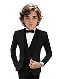 Tuxedo Suits for Boys 3 Pieces Slim Fit Boys Formal
