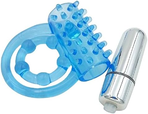 Fallove Screaming O-Ring Elastic Vibrating Bullet Tongue Ring for Women &amp; Adult Couples Game, Practical Joke Toys
