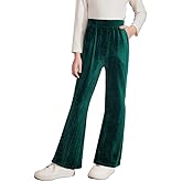 blibean Girls 2025 Uniform Pants Teen School Velvet Flare Leggings Size 6-15 Years