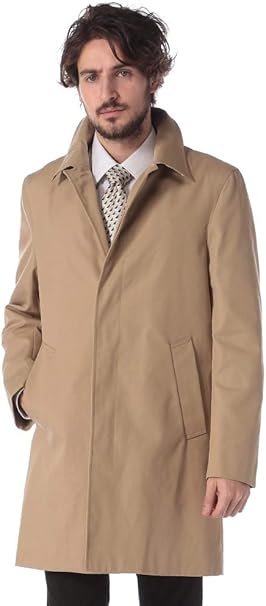 Amazon アクアスキュータム Aquascutum ウール100 チェックライナー付き シングル ステンカラーコート Aqbroadgatbol9s ベージュ 58 並行輸入品 コート ジャケット 通販