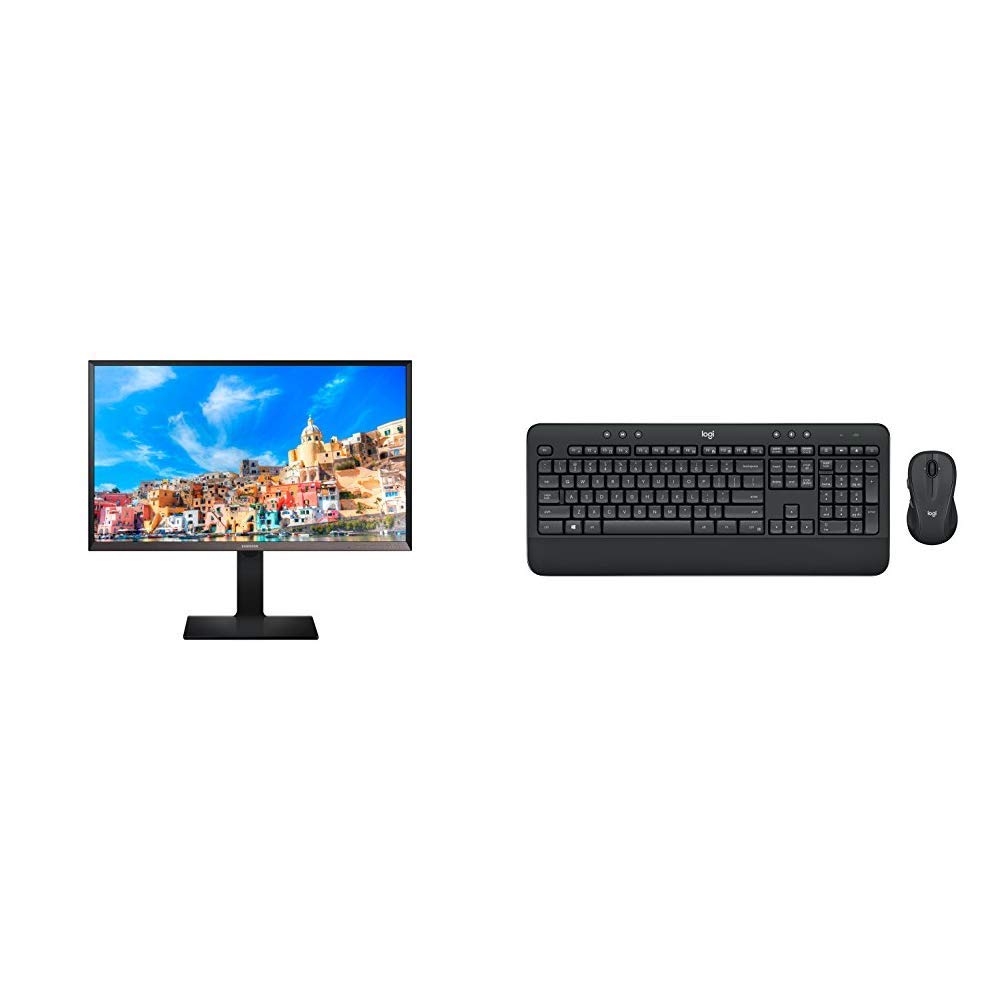 Samsung SD850 32" WQHD (2560x1440) 16:9 Aspect Ratio LED-LitMonitor (LS32D85KTSR/ZA) with Logitech M