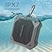 Waterproof Bluetooth Speaker Shower Speaker IPX 7 Bathroom Speaker BT4.2 True Wireless Speakers Portable Shockproof Boombox Speaker 800mAh Powerful Audio Driver Enhanced Bass 10m Wireless (Grey/Black)thumb 1