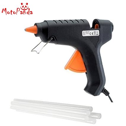 MotoPanda Heavy Duty Hot Melt Glue Gun 40W (Original from Taiwan) with 5 Glue Stick Free (3 Months Warranty)