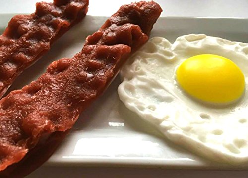 Bacon and Egg Soap Set - Food Soap, Breakfast Soap, Bacon Soap, Egg Soap, Fake Food Soap, Prank Soap, Gag Gift, Silly Soap