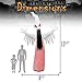 Halloween Haunters Giant 13 Foot Tall Inflatable Spooky White Ghost Yard Prop Decoration with Evil Rotating Fire Flame Kaleidoscope LED Lights - Indoor Outdoor Lawn Blow Up Haunted House Party Display