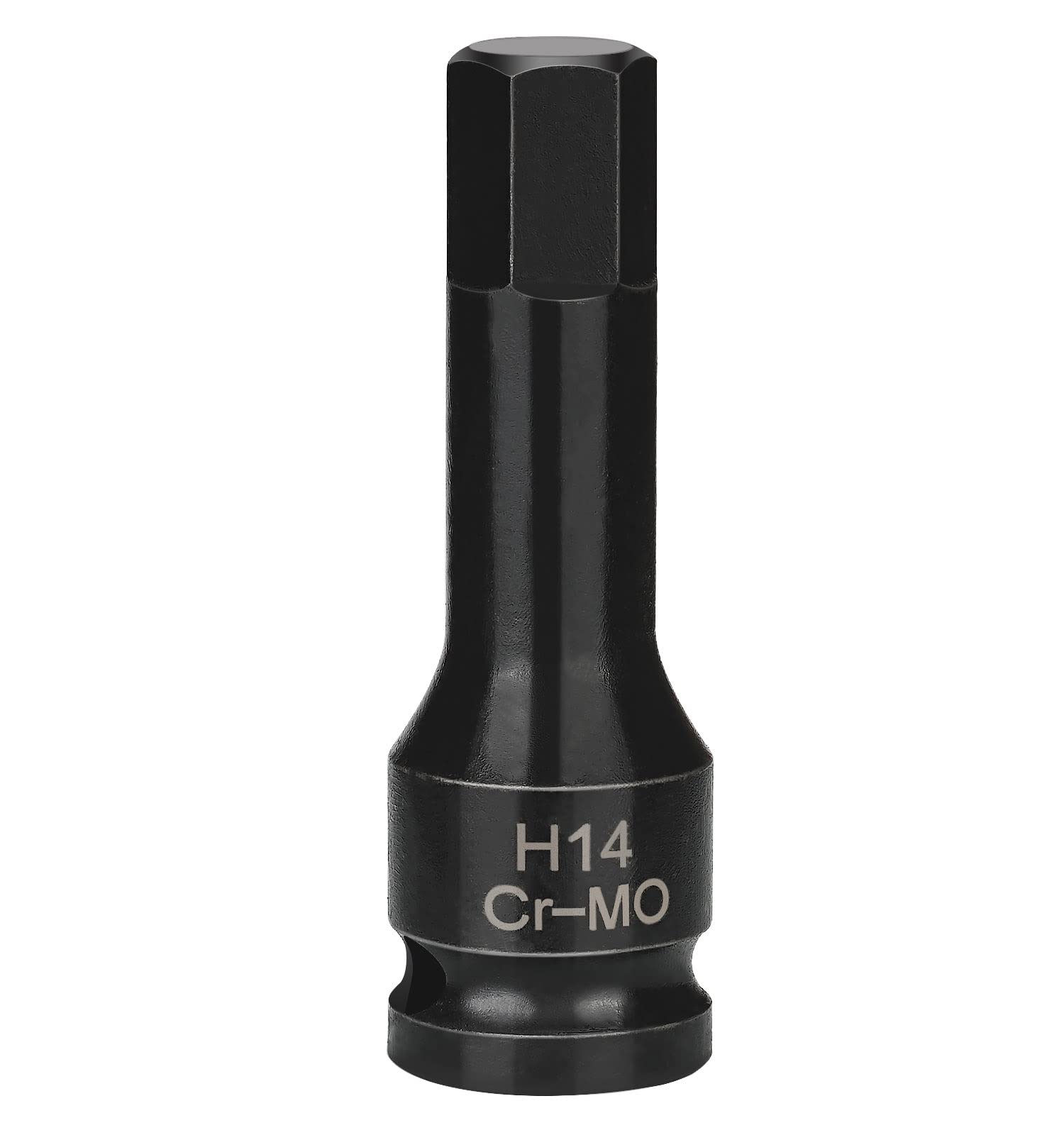 oumuik H14 (14mm) Hex Socket ,Socket 1/2 Drive Impact Hex Bit Socket Cr-Mo Steel