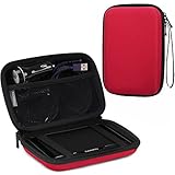MoKo 7-Inch GPS Carrying Case, Portable Hard Shell Protective Pouch Storage Bag for Car GPS Navigator Garmin/Tomtom / Magellan with 7