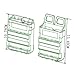 Molle Mag Pouch 5.56 for M4 AR Pistol, Fast Magazine Pouch Holster Polymer Pack of 5(BK)