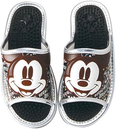 Amazon 健康スリッパ ルームシューズ M ブラック ポップスター ミッキーマウス ディズニー おもちゃ おもちゃ