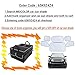 MIU COLOR Car Trunk Organizer for SUV, Collapsible Cargo Trunk Storage Organizer, Non Slip Bottom, Securing Straps