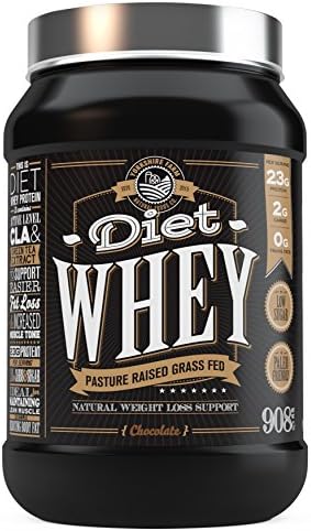 Diet Whey Protein by Yorkshire Farm (908g) โ Whey Protein CLA Green Tea โ Natural Whey Protein โ Maximize Lean Muscle & Weight Loss โ Chocolate Flavour
