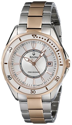 Bulova Women's 98M113 WINTER PARK Two Bone Bracelet Watch